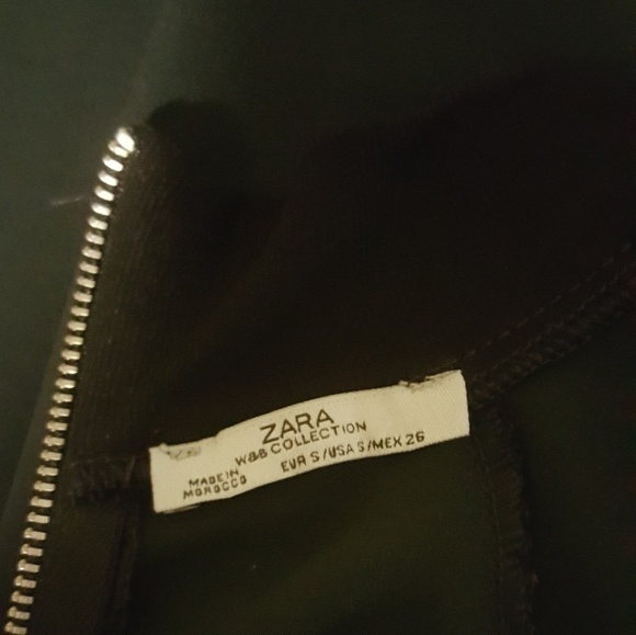 ZARA Chiffon Face Top Sz USA-S/ EUR-S - Picture 7 of 7